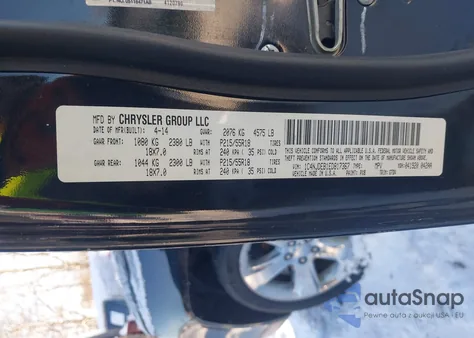 2014 Jeep Compass Latitude из США, поврежденный, VIN 1C4NJDEB1ED817367